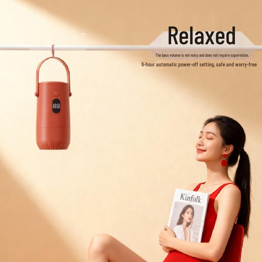 Sèche-linge intelligent portable compact 200W pour les voyages et les déplacements d'affaires - Économe en énergie et facile à ranger