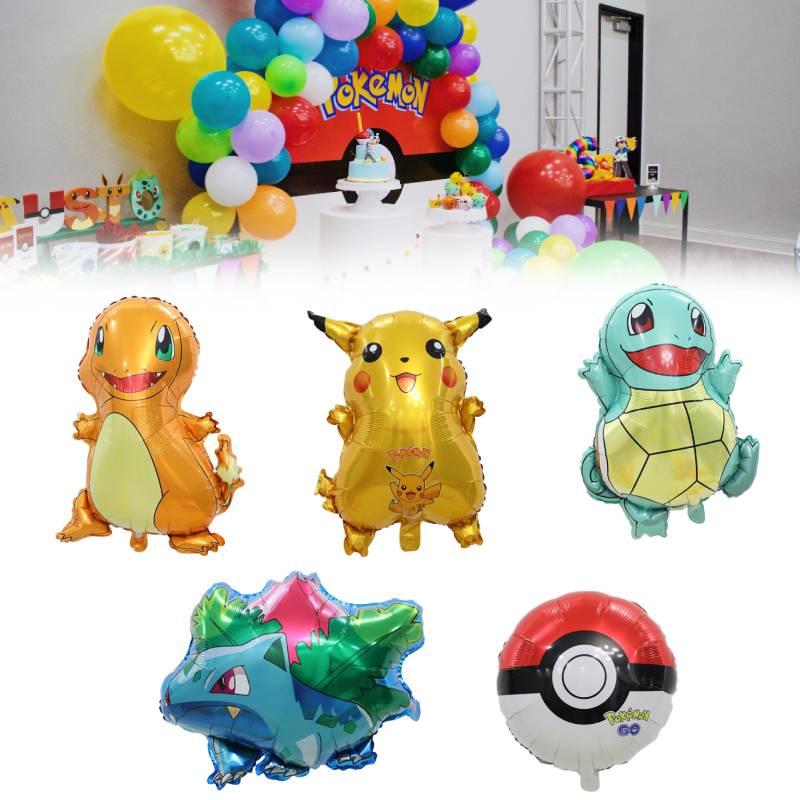 Pokemon Age Set Pikachu Balloons Banner More For Your Kid's Birthday Party Decoration