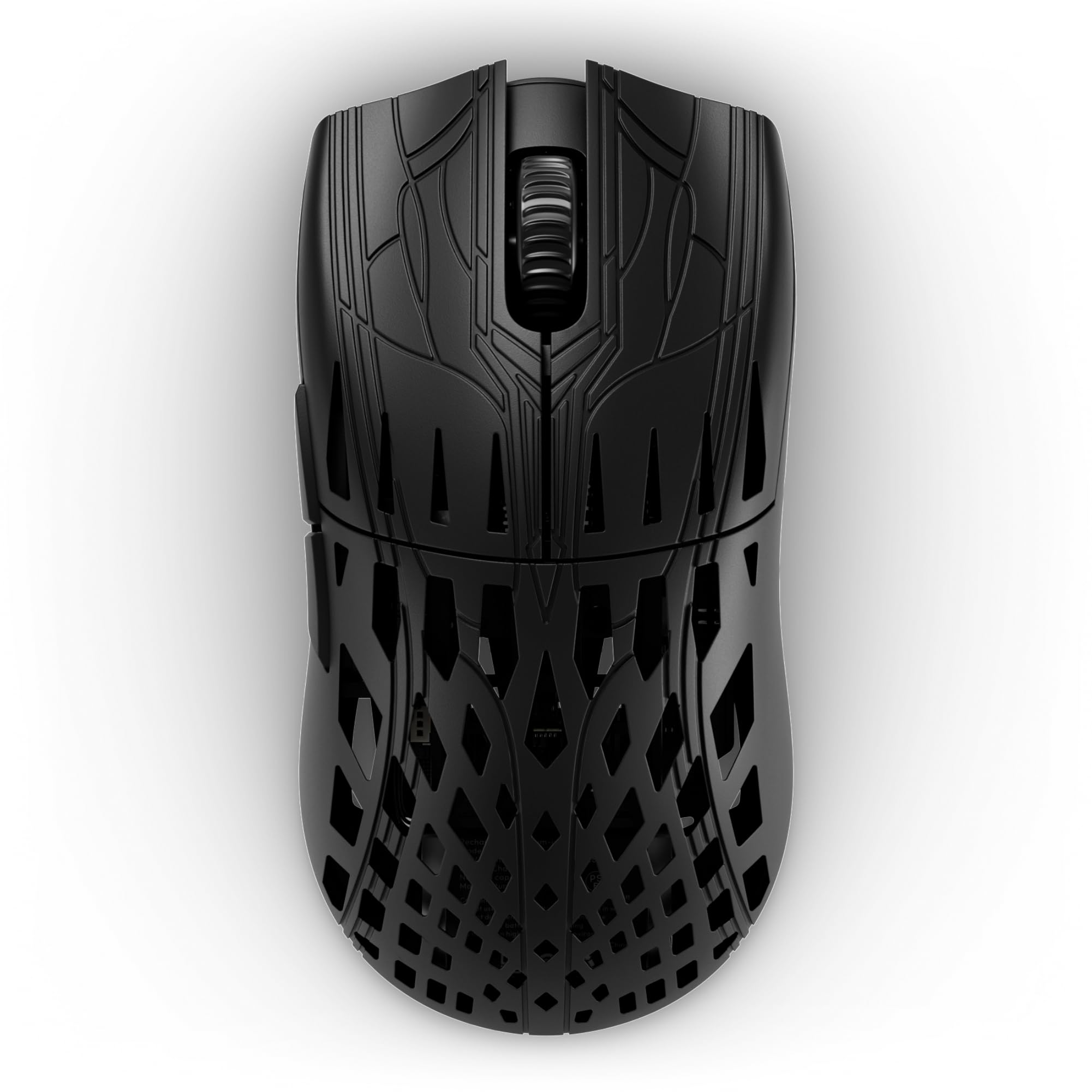 

Pwnage Wireless Gaming Mouse Trinity CF Solid Wireless Carbon Fiber Gaming 8000Hz Polling Official Japanese Distributor Warranty Black, Mouse, 39g,