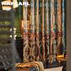 1 Stück NAPEARL Luxuriöser Floral Bestickter Tüllvorhang Nordischer Stil Fensterabdeckung für Schlafzimmer Wohnzimmer Heimdekoration