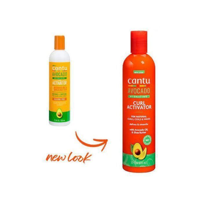 Crème activatrice de boucle - CANTU - Avocat - 355 ml - Cheveux bouclés - Mixte