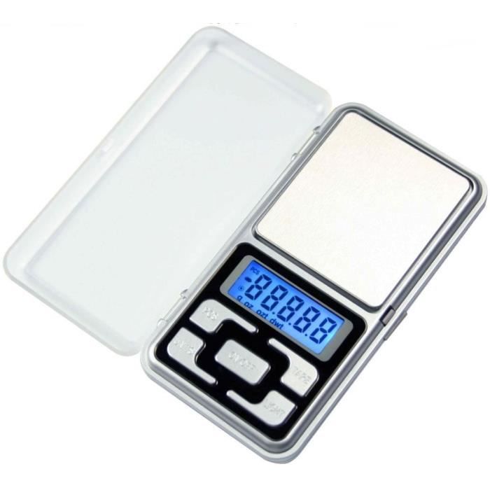 Mini balance électronique de poche Lcd et digitale - précision 0.01g à 200g
