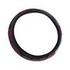 38CM Steering Wheel Cover Carbon     Elastic Handle Sleeve Non Slip Steering Wheel Cover for Car
