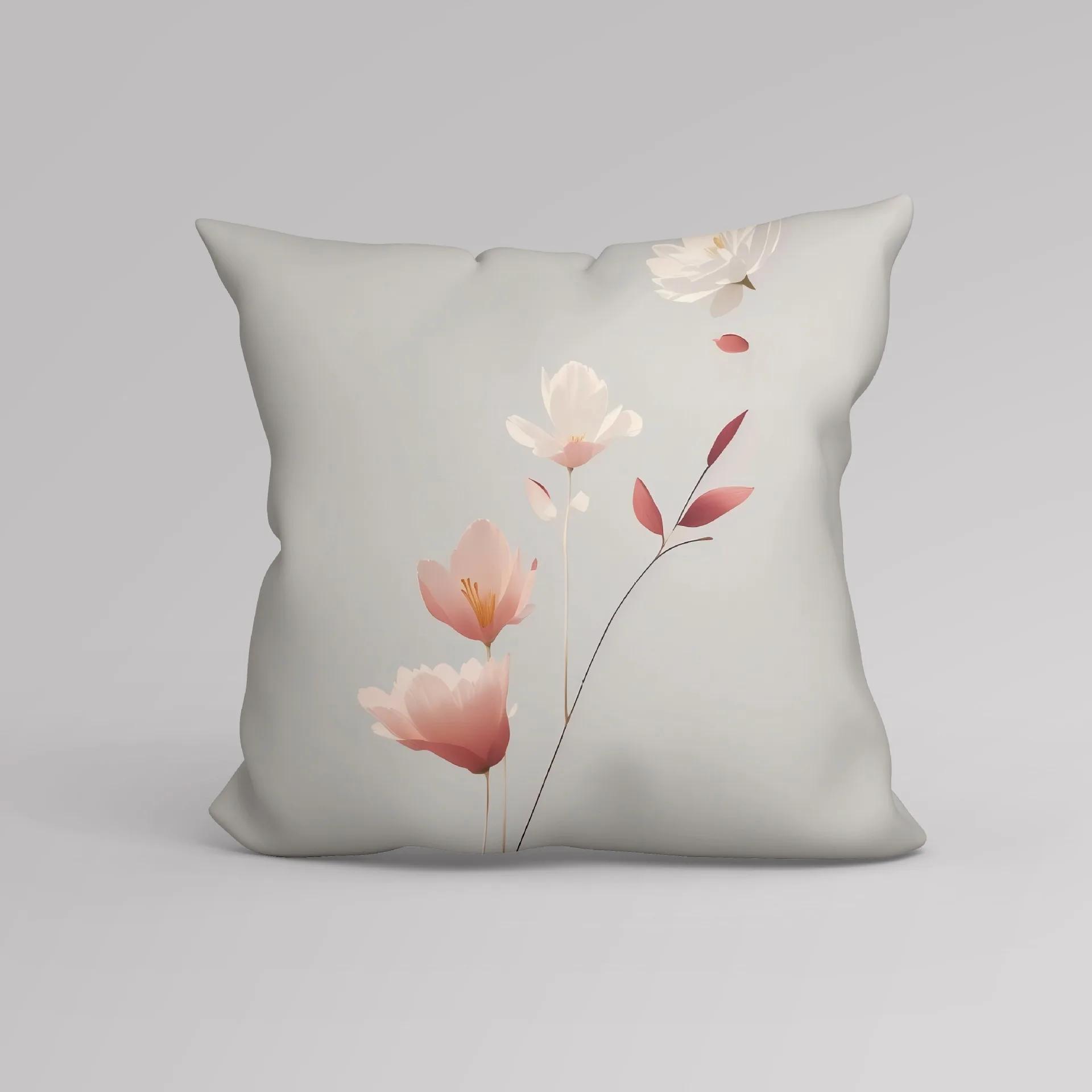 

Китайский принт цветов и птиц, наволочка, прикроватная, диванная, декоративная наволочка, наволочка с китайским цветочным узором 66x66cm лавандовый