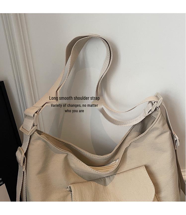 Women's 2026 Large Capacity Canvas Tote - Trendy Student & Commuter Shoulder Bag