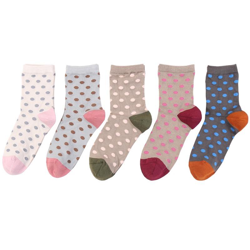Socks Women Autumn Silk Women Mulberry Silk Soft Comfortable Medium Women Socks