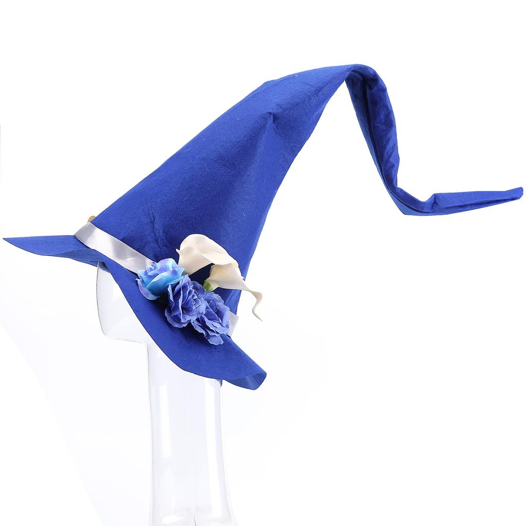 Halloween Party Felt Witch Hat Adjustable Party Witch Hat Costume Accessory for Women Cosplay Costume Products