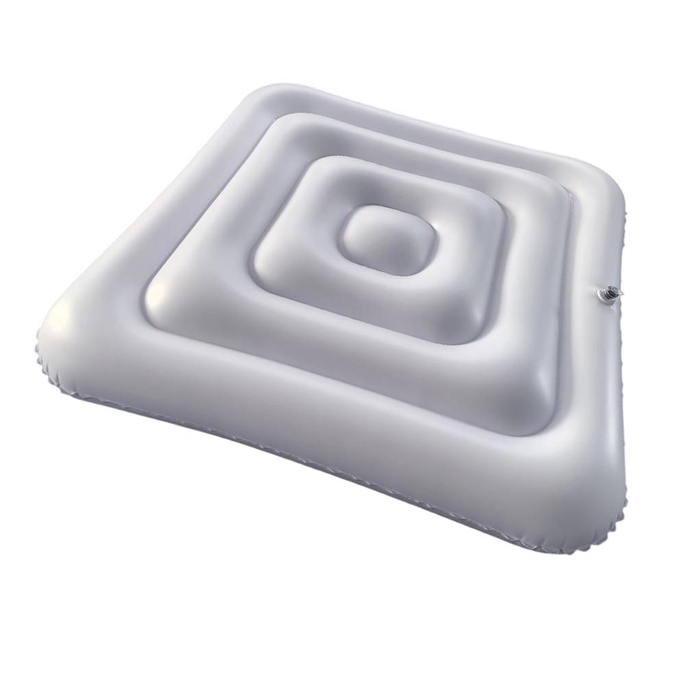 For Square Inflatable Bathtub Cover with Energy Saving Features and PVC Material for Outdoor Use and Debris Prevention