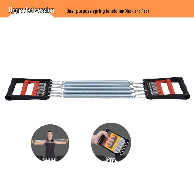 3-in-1 Spring Puller: Chest Expander & Multi-Function Fitness Pedal Trainer