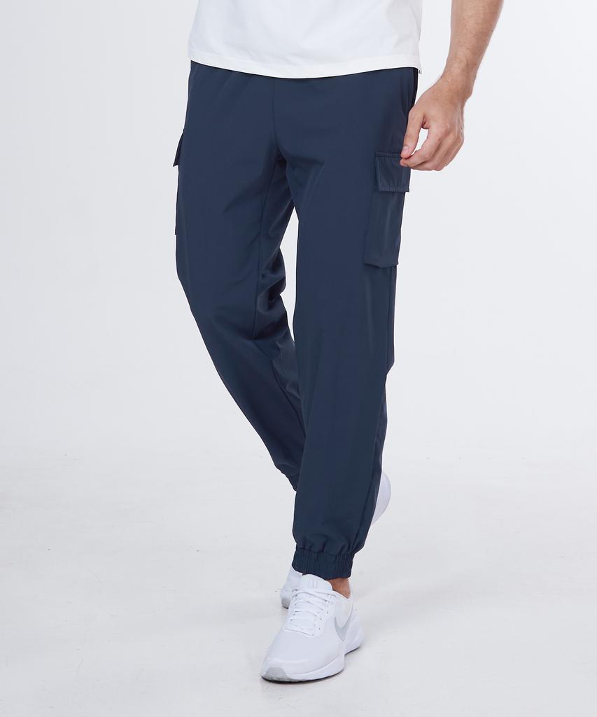 EZBUY Cargoway Men'S Nylon Cargo Jogger Elastic Pants 6 Colors (Type B)