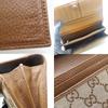 Used GUCCI Purse 346058 GG Canvas/leather Brown Bifold Wallet