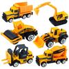 Toy Tractor Construction Excavator Model Car Toys Engineering Car Model Farmer Vehicle Tractor Toy