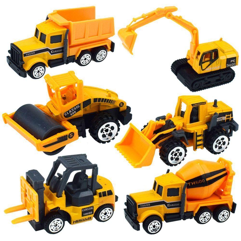 Toy Tractor Construction Excavator Model Car Toys Engineering Car Model Farmer Vehicle Tractor Toy