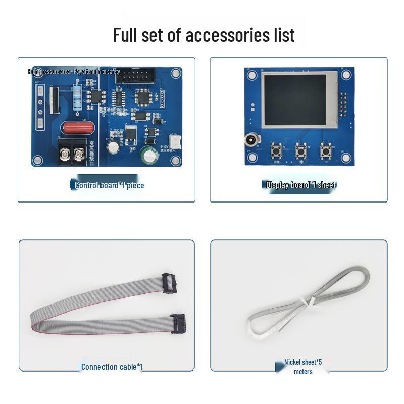220V DIY Transformer Spot Welder Control Board Kit for Microwave Oven & Lithium Battery Repair