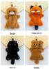Cute Little Wolf Plush Pendant & Hand Warmer Toy