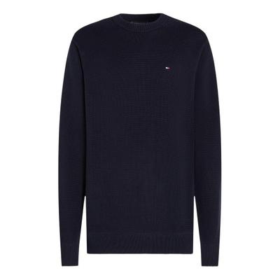 Mens Crew Neck Regular Long-Sleeved Jumper