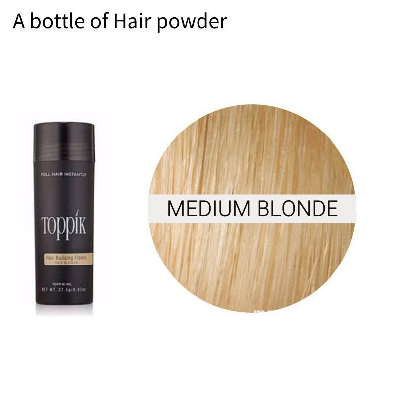 Fibre per Capelli Toppik Volumizzanti Polvere per Capelli Corti Aspetto Naturale