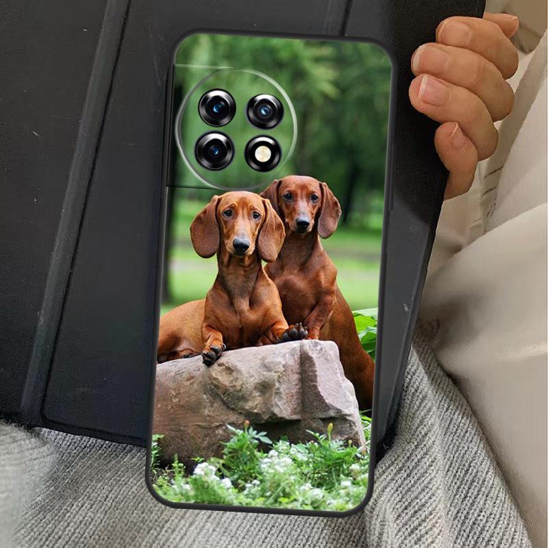 Dachshund Dog Case For OnePlus 15 13T 13 12 11 13R 12R 10R 10T 8T OnePlus Nord 5 CE 3 4 Lite N20 N30 Cover