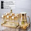 Naijiang Elegant Glass Kettle & Cup Set