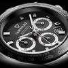 Men's Three-Eye Multi-Function Quartz Watch Waterproof Decorative Steel Band Casual Business