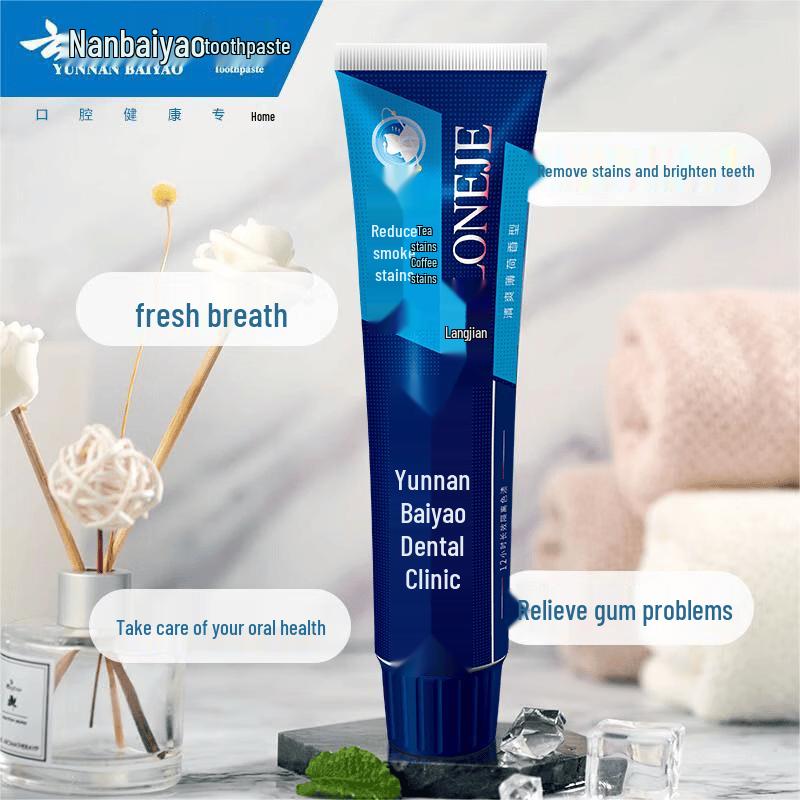

Yunnan Baiyao Langjian Fresh Mint Toothpaste