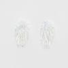 FANTASTIC PLANET White Festival Beads Earrings