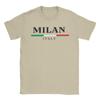 Milan Italy  TShirt  Harajuku TShirts Short Sleeve Streetwear Tshirt Summer Cotton Plus Size XL Top Tees