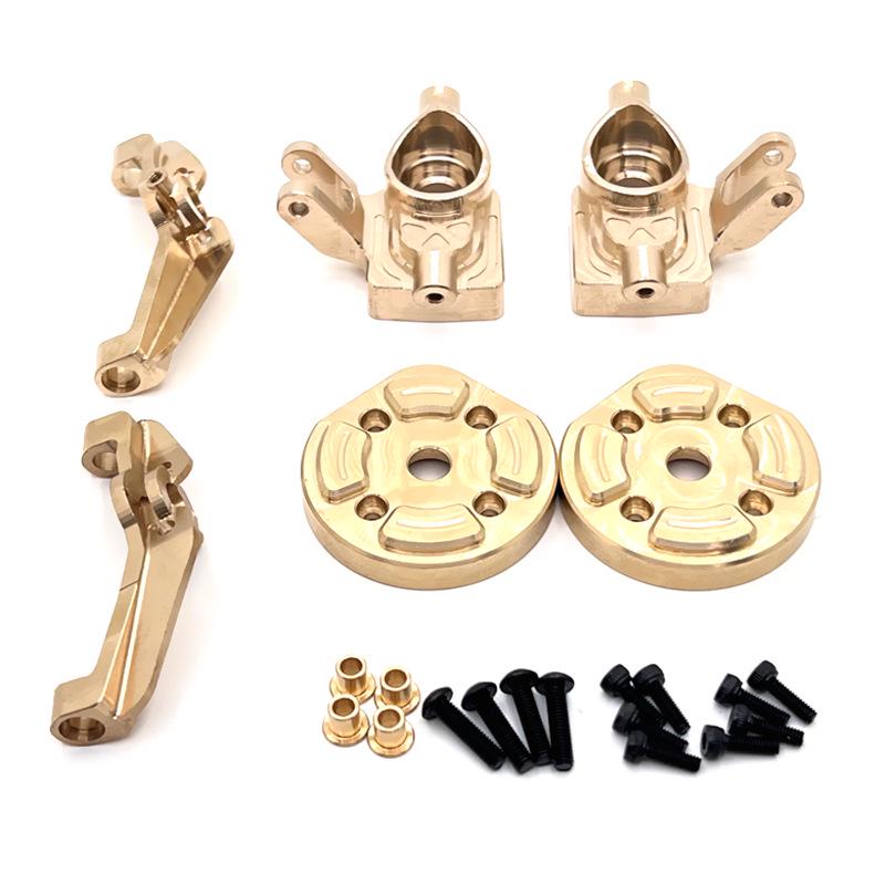

Meijiaxin H12Y+ Brass Front Steering Cup & Gear Cover Counterweight Remote Control Car 1:12