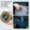 Portable Carbon Monoxide Detector for Travel, 120H Battery Safe Alert RV CO Detector Smoke Detector for Camping, Hotel Room Travelling Air Quality