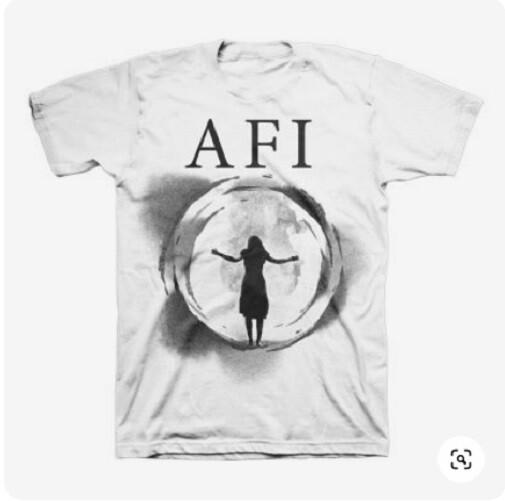 AFI Eclipse Silhouette Tee T-SHIRT !!OFFICIAL MERCHANDISE!! AFI BAND NEW S