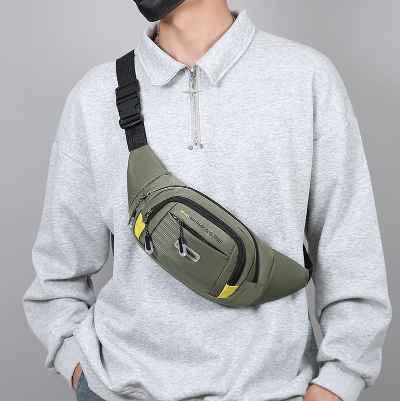 Unisex Mobile Waist Bag - Large Capacity, Water-Resistant, Durable for Work & Travel, Fashion Crossbody Pack Sports Bag