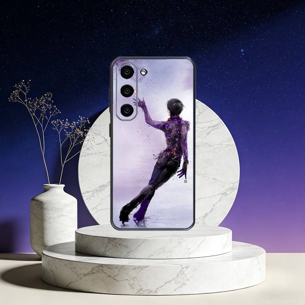 4A Jump L-Legend Hanyu Yuzuru Phone Case For Samsung Galaxy A73,A72,A71,A70,A53,A52,A51,Others Soft Black Cover