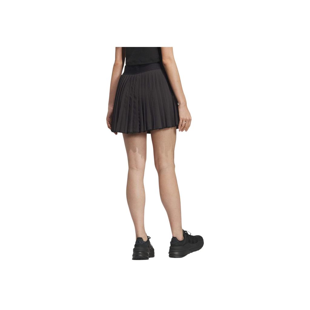 Adidas SS25 Comfortable Solid Color Simple Casual Skirt Women Skirts Black JY7700