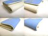Authentic Christian Dior Montaigne Light Blue Pearl White Leather Trifold Wallet #a450  Refurbished