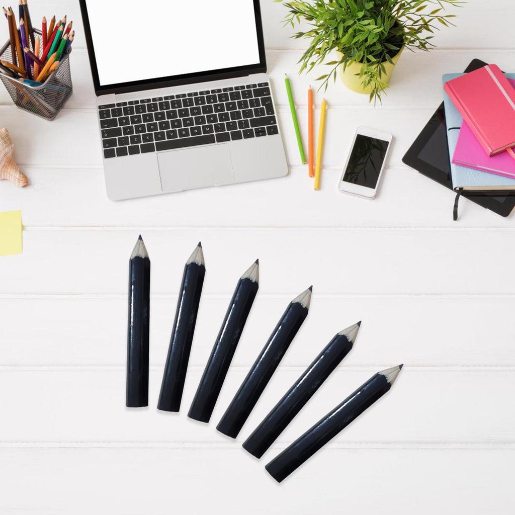 50Pcs Short Half Pencils 2.4Inch Golf Pencil Wood Drawing Pencil Hexagonal Rod Comfortable Grip for Home School Office
