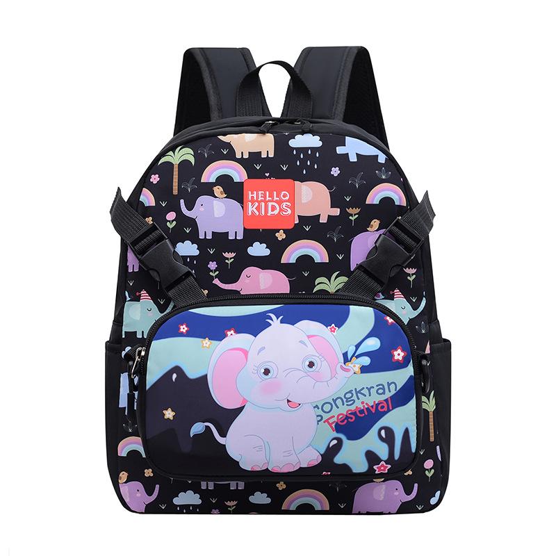 

New children s kindergarten backpack boys and girls large capacity lightweight cute kindergarten students backpack tide тёмно-синий
