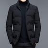 2025 Winter Men's High-End Cotton Jacket: Middle-Aged Dad's Warm, Thick, Padded Outerwear