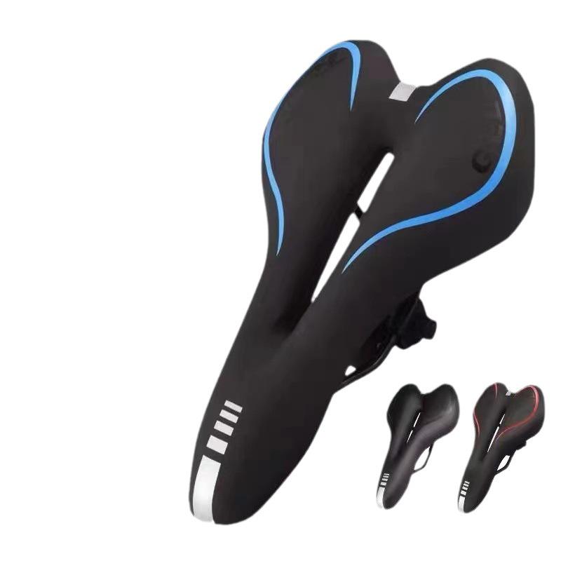 GEL Silicone Shock-Absorbing Soft Bicycle Seat Cushion for Mountain and Road Bikes