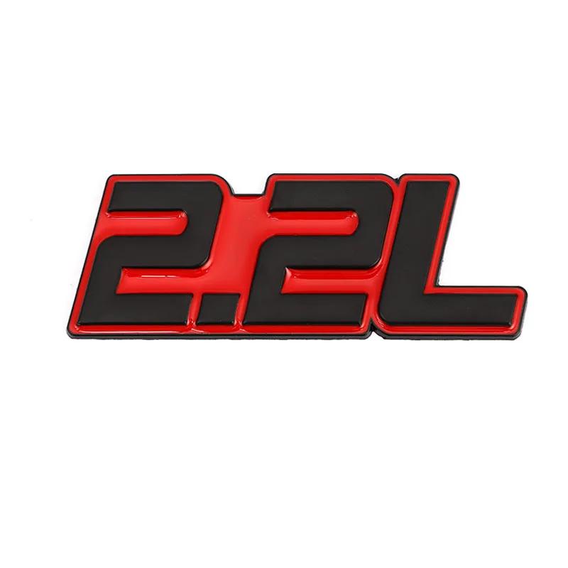 1Pc 2.0L 2.2L 2.4L 2.5L 2.8L Emblem Badge Decal for SUV Car Stickers