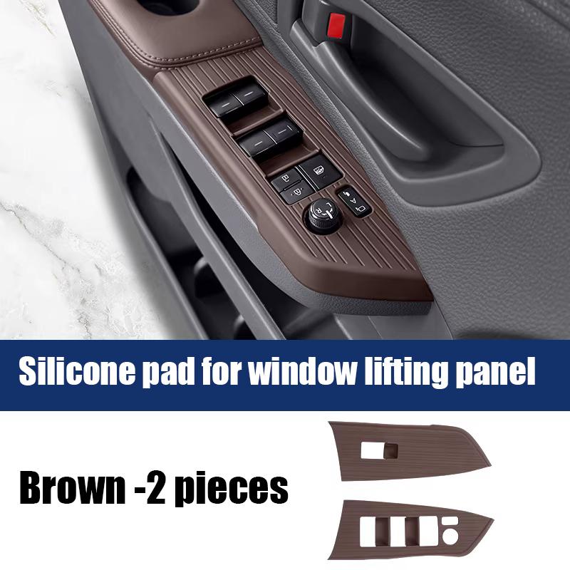 Car window lifting panel silicone pad interior protective equipment for Toyota Sienna XL40   2024 2025
