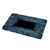 3D Optical Illusion Rug Realistic Visual Trap Doormat Endless Abyss Entrance Rug Non-Slip Floor Mat for Bedroom Bathroom Living Room