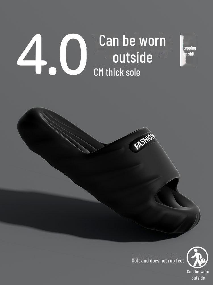 Men's and Women's 2024 Anti-Slip Thick Sole Outdoor/Indoor Slippers - Comfortable Couple Sandals for Summer