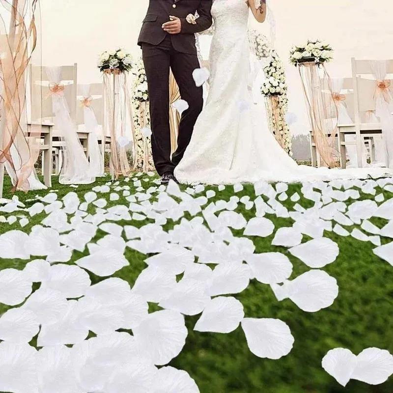 Artificial Rose Petals Simulated Petals  Scattered Flowers  Romantic Decoration Wedding and Celebration