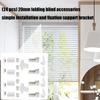 Plastic Blinds Fasteners Set Of 24 Easy Installation Tool Required Home Use
