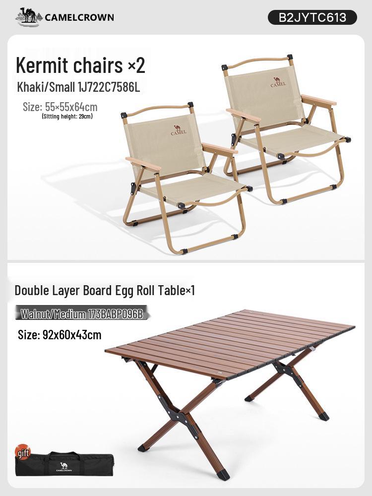 Outdoor Folding Camping Chair and Stool for Fishing and Beach Trips
