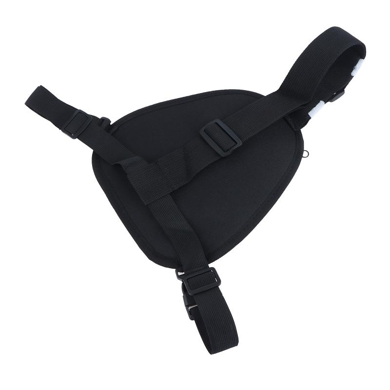 Triangle Chest Sling Bag Multifunction Walkie Talkie Storage Crossbody Bag Adjustable Strap For Outdoor Cycling Daily Use