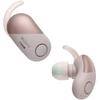 Sony True Wireless Amazon Alexa Bluetooth Separate Left and Right 2018 Pink WF-SP700N Noise-Canceling Earphones Built-in, Compatible, Headphones,