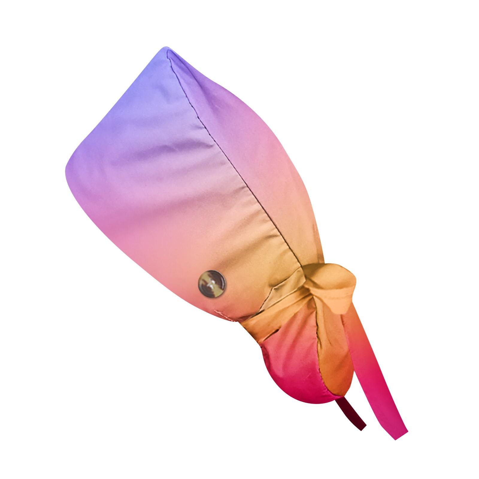 

Модная рабочая кепка с градуированным принтом, повседневная женская кепка с хвостиком, кепка с помывкой, кепка Baotou One Size жёлтый