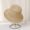 2026 Summer Sun Hat 100%Raffia Hat Sun Visor Women's Summer Handmade Woven Straw Hats Women's Beach Hat