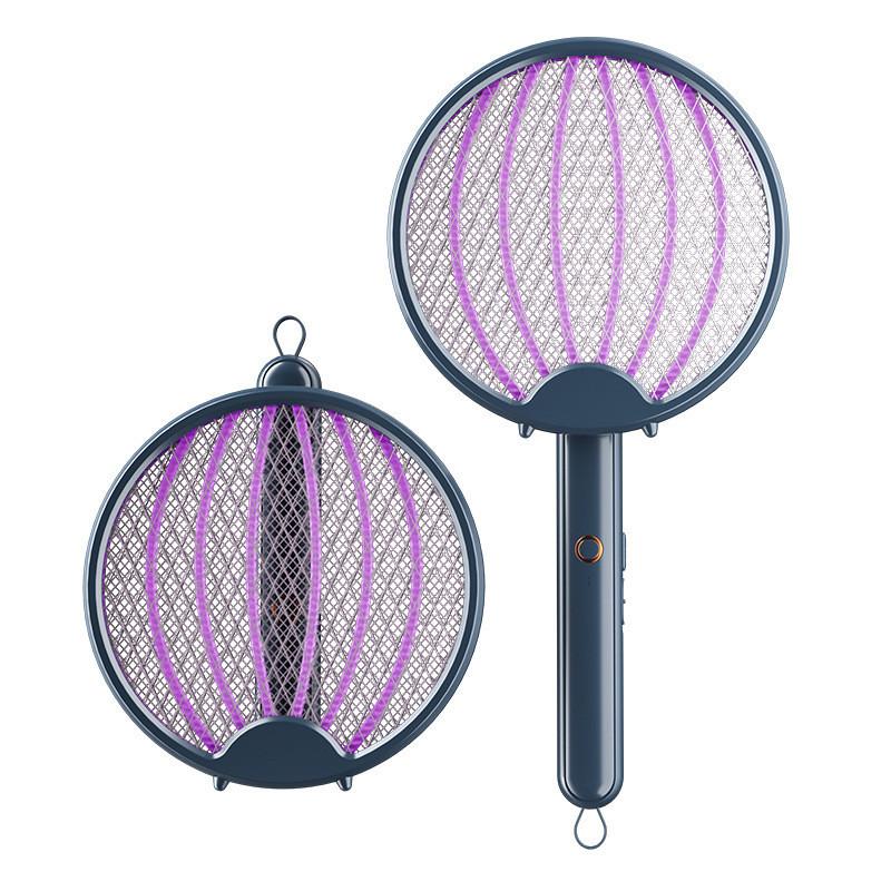 Rechargeable Folding Mosquito Swatter Fully Automatic Intelligent Fly Swatter Household USB Mosquito Repellent New
